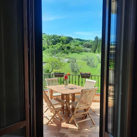 Confortevole Bilocale A Pochi Chilometri Dal Mare Con Ampia Terrazza Privata E Vista Sulla Campagna Toscana * Massa Marittima